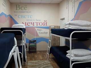 Гостиница БМ Хостел В.Новгород Великий Новгород Кровать в общем номере для мужчин и женщин с 8 кроватями-6